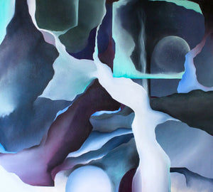 LISS FINNEY 'Formations of Time' original painting
